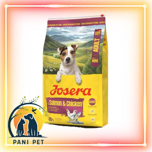 غذای خشک جوسرا برای سگ‌های کوچک با طعم ماهی سالمون و مرغ و سس خوش‌طعم